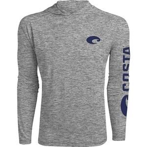 Costa Heather Gray Long Sleeve Tee